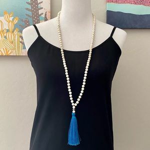 Agate Beaded Mala Necklace